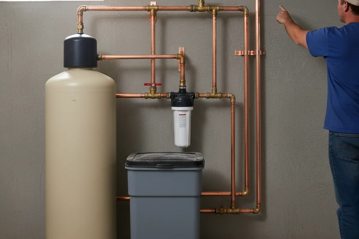 Whole-house water treatment system installed in Oskaloosa